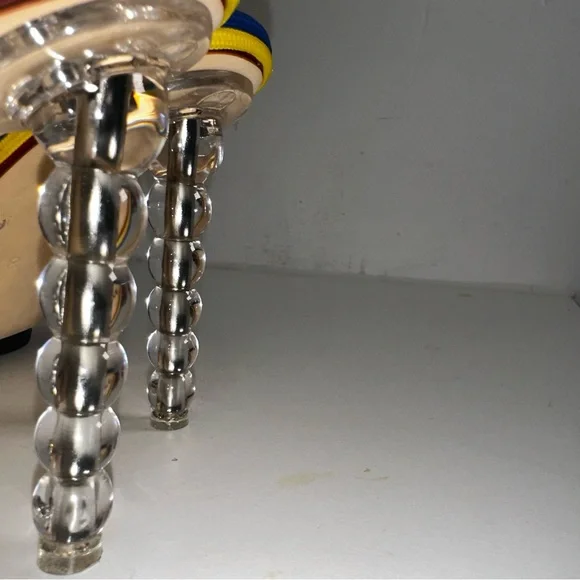 Azalea Wang, 8.5, Colorful Pom-Pom Heels - Picture 10 of 10